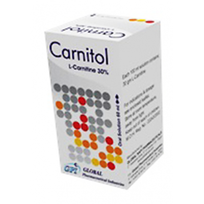 Carnitol 30 % Syrup ( L - Carnitine ) 60 mL